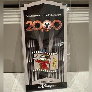 NWT• Disney “Countdown To The Millennium” Conductor Mickey Mouse Collectible Pin